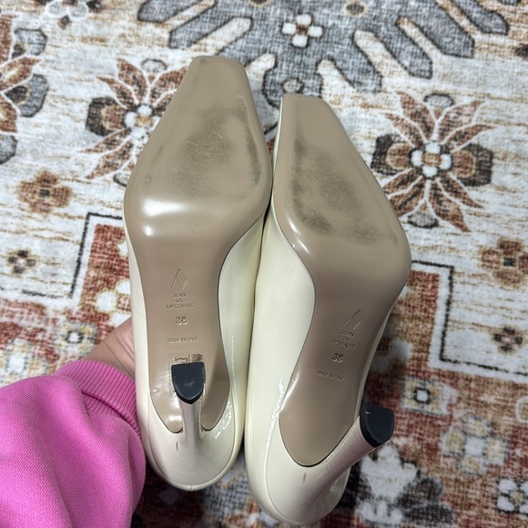 THE ATTICO Juno 95mm Pump in White size 38 - Picture 10 of 12